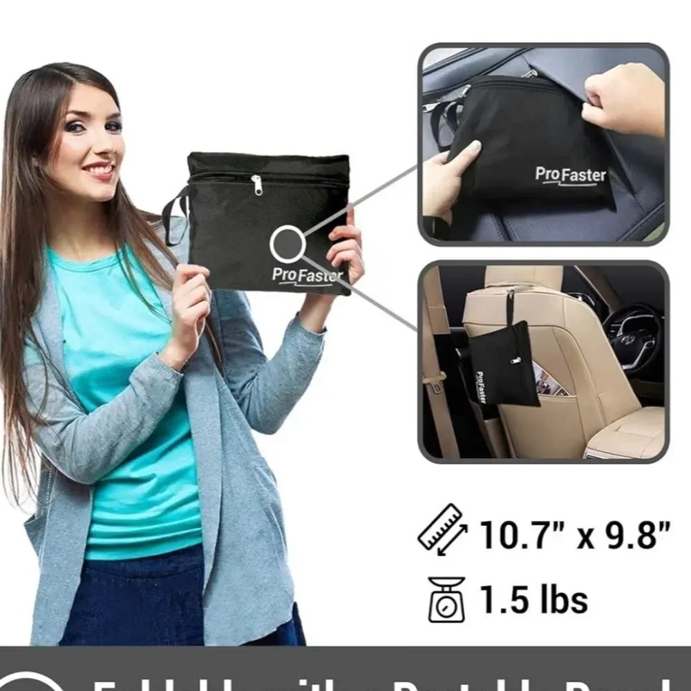 Black Car Seat Travel Bag